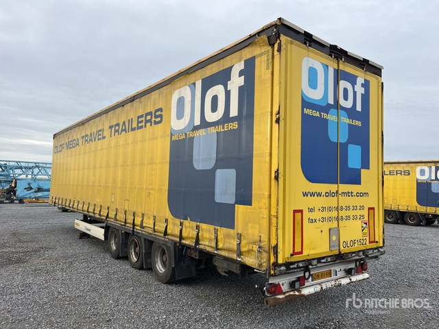 2015 Krone Mega Sattelauflieger Tri/A Curtain Side Trailer - Planenanhänger: das Bild 2 2015 Krone Mega Sattelauflieger Tri/A Curtain Side Trailer - Planenanhänger: das Bild 2