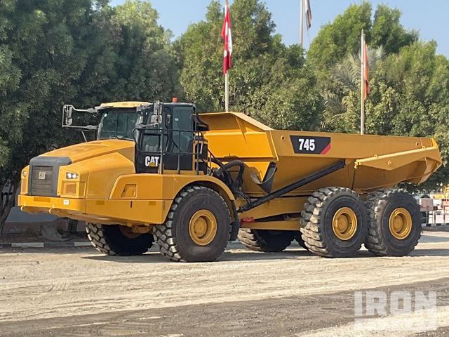 2018 Cat 745 Articulated Dump Truck - Knickgelenkter Dumper: das Bild 1 2018 Cat 745 Articulated Dump Truck - Knickgelenkter Dumper: das Bild 1