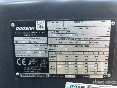 DOOSAN B35X-7 PLUS (Unused) - Elektrostapler: das Bild 2 DOOSAN B35X-7 PLUS (Unused) - Elektrostapler: das Bild 2