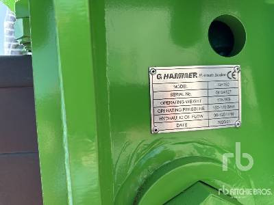 G HAMMER GH 150 1500 kg (Unused) - Hydraulikhammer: das Bild 5 G HAMMER GH 150 1500 kg (Unused) - Hydraulikhammer: das Bild 5