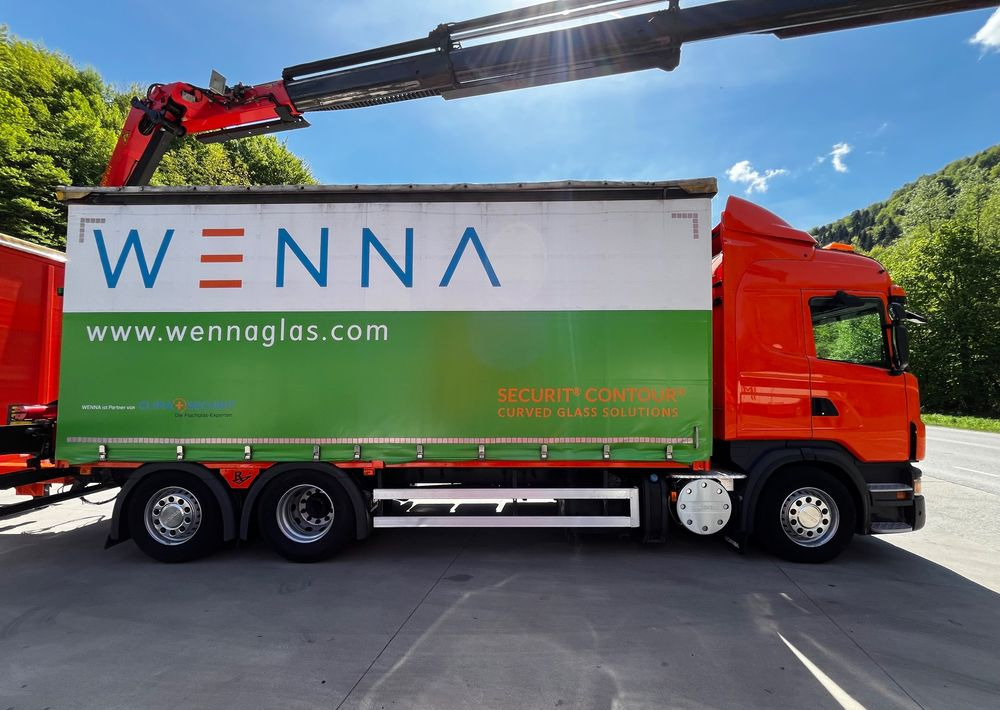 Scania G420 // Tandem // HDS Palfinger 18002 EH // Przyczepa // Oś skrętna podnoszona // Video !!! - Plane LKW, Autokran: das Bild 4 Scania G420 // Tandem // HDS Palfinger 18002 EH // Przyczepa // Oś skrętna podnoszona // Video !!! - Plane LKW, Autokran: das Bild 4