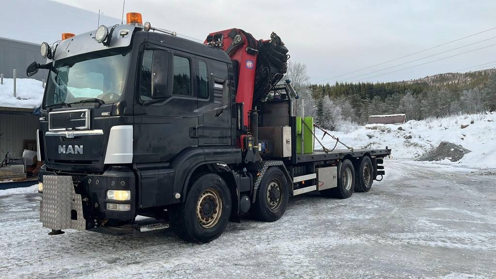 MAN TGS 35.480 8x4 60 tm HMF crane - Autokran: das Bild 1 MAN TGS 35.480 8x4 60 tm HMF crane - Autokran: das Bild 1