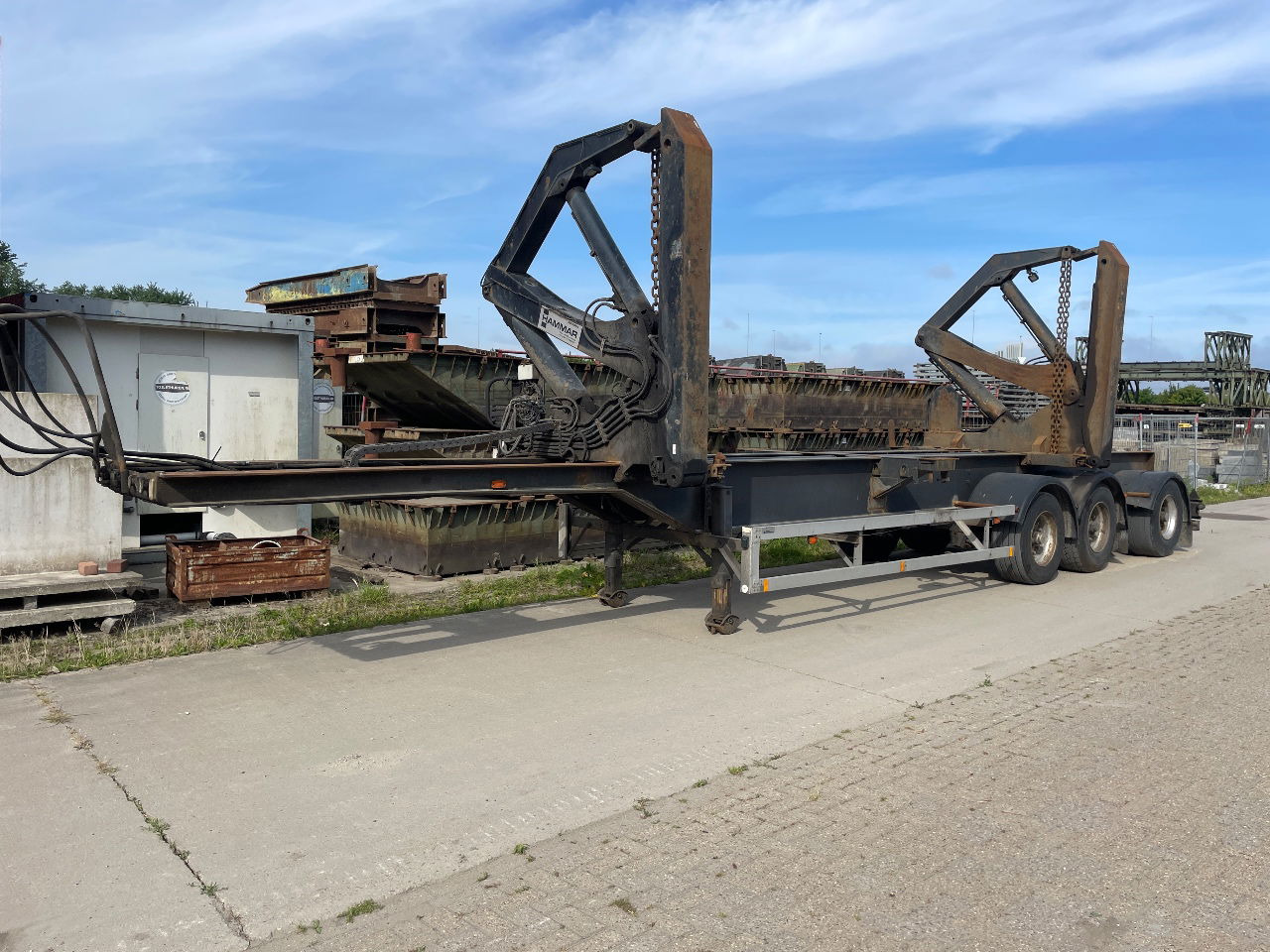 Hammar 160s - Container/ Wechselfahrgestell Auflieger: das Bild 1 Hammar 160s - Container/ Wechselfahrgestell Auflieger: das Bild 1