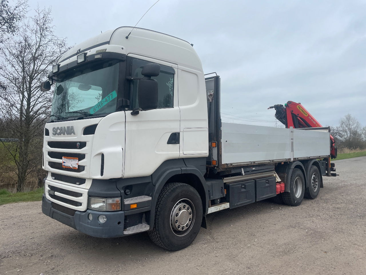 Scania R480 with Palfinger PK 19.001 SLD crane - Pritsche LKW: das Bild 1 Scania R480 with Palfinger PK 19.001 SLD crane - Pritsche LKW: das Bild 1