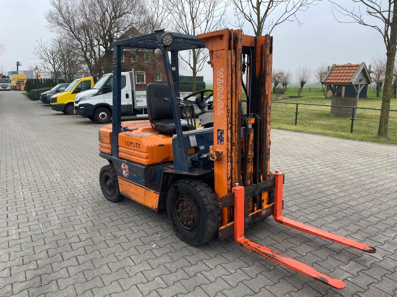 Toyota 2.5ton diesel triplo heftruck forklift - Gabelstapler: das Bild 4 Toyota 2.5ton diesel triplo heftruck forklift - Gabelstapler: das Bild 4
