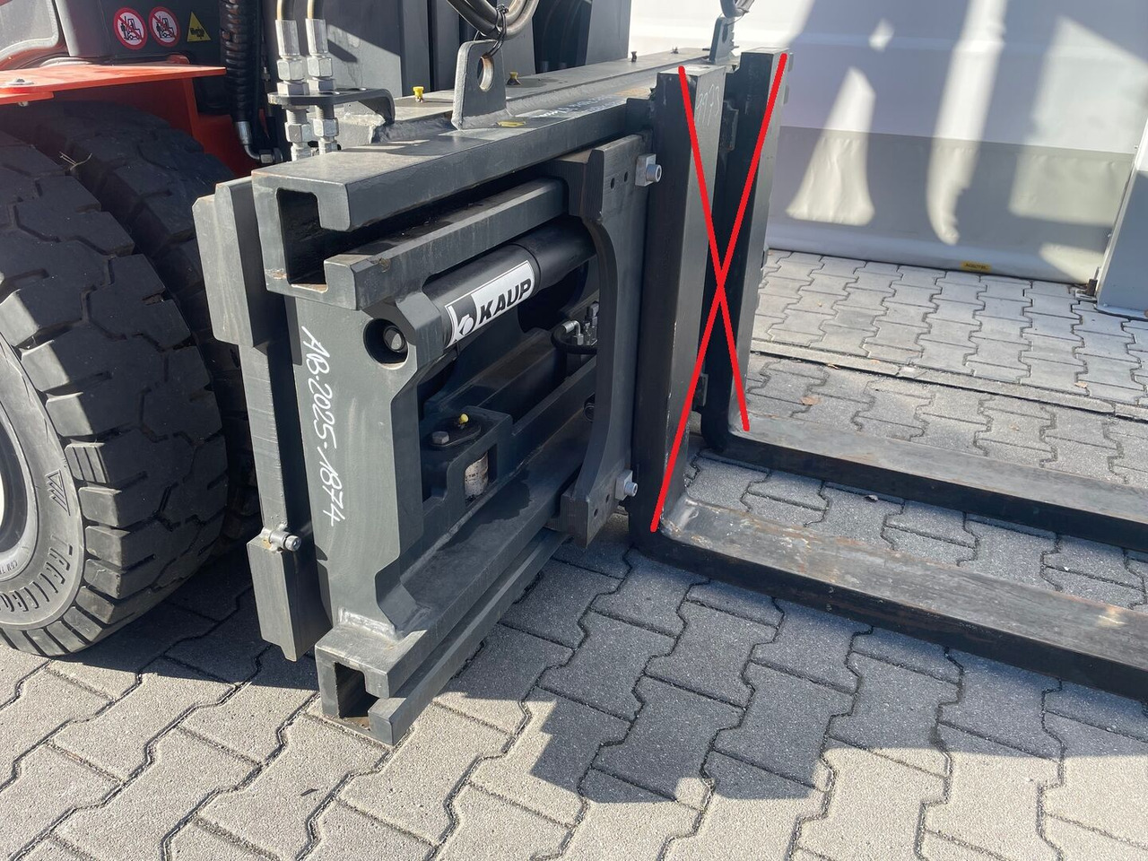 Kaup 10T466 / Neuwertig - Anbauteil für Baumaschine: das Bild 3 Kaup 10T466 / Neuwertig - Anbauteil für Baumaschine: das Bild 3