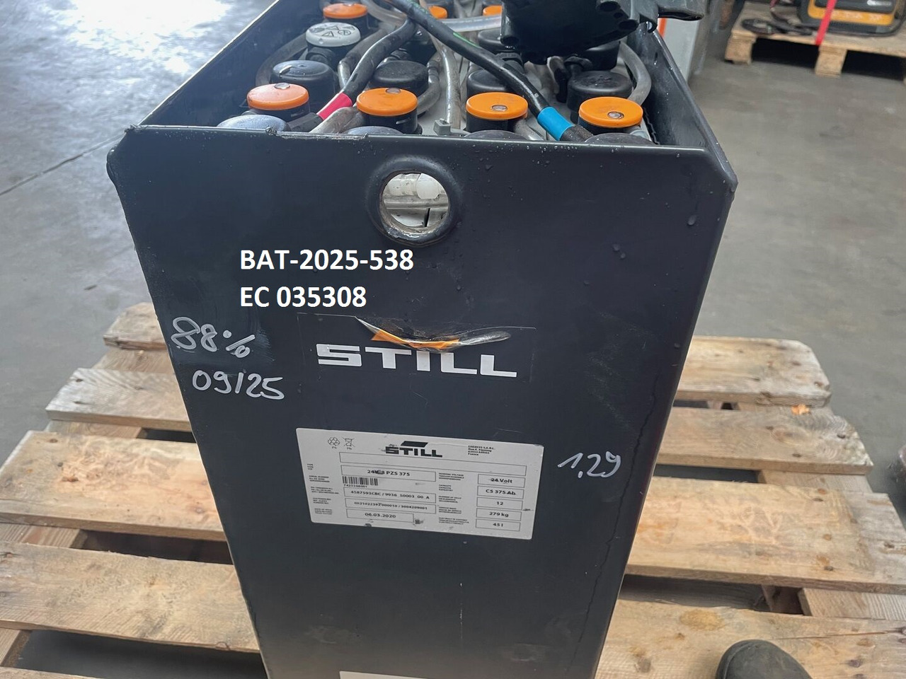 Hawker 24 Volt I 3 PZS 375 - Batterie für Flurförderzeug: das Bild 5 Hawker 24 Volt I 3 PZS 375 - Batterie für Flurförderzeug: das Bild 5