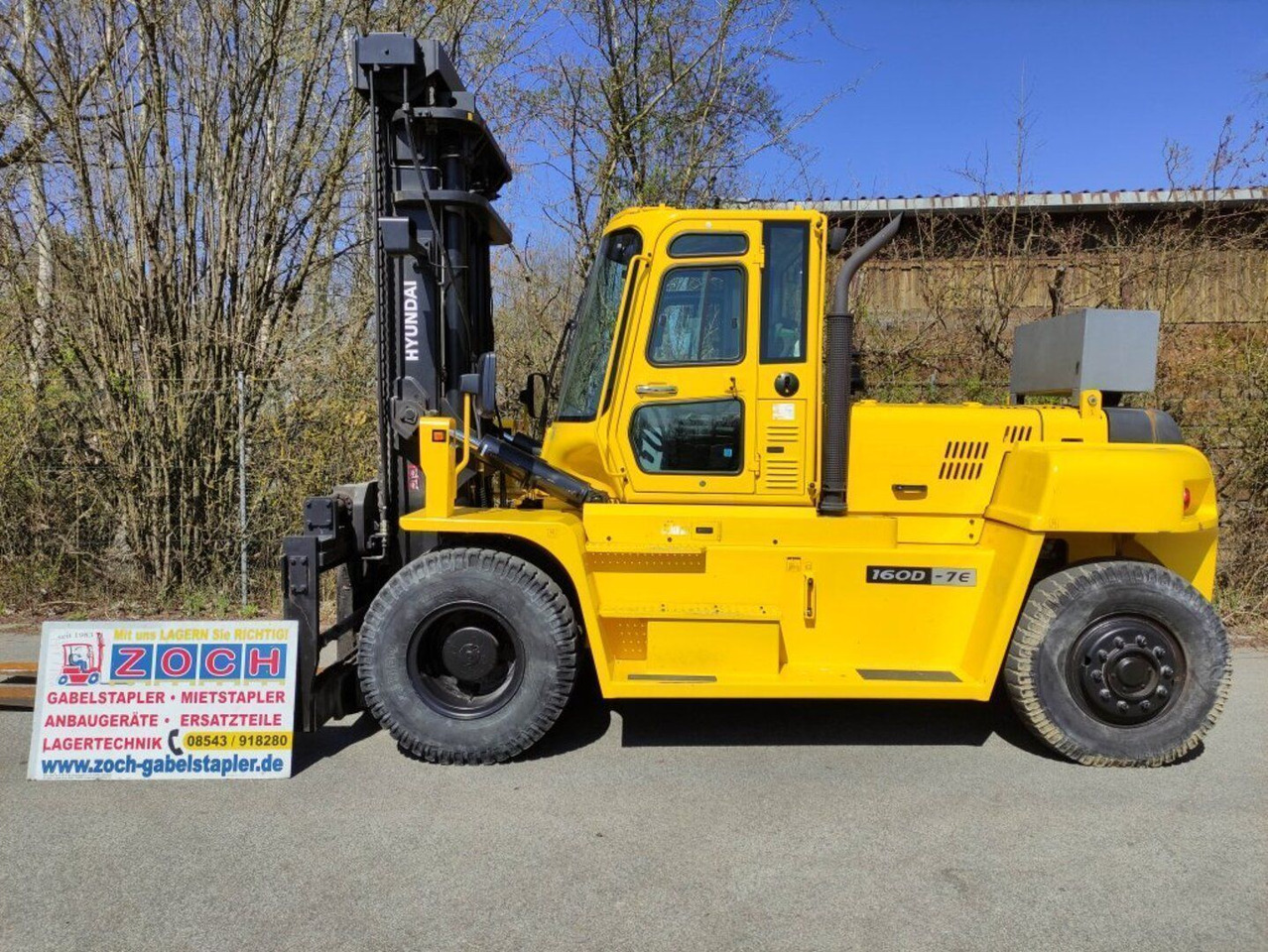 Hyundai 160D-7E - Containerstapler: das Bild 1 Hyundai 160D-7E - Containerstapler: das Bild 1
