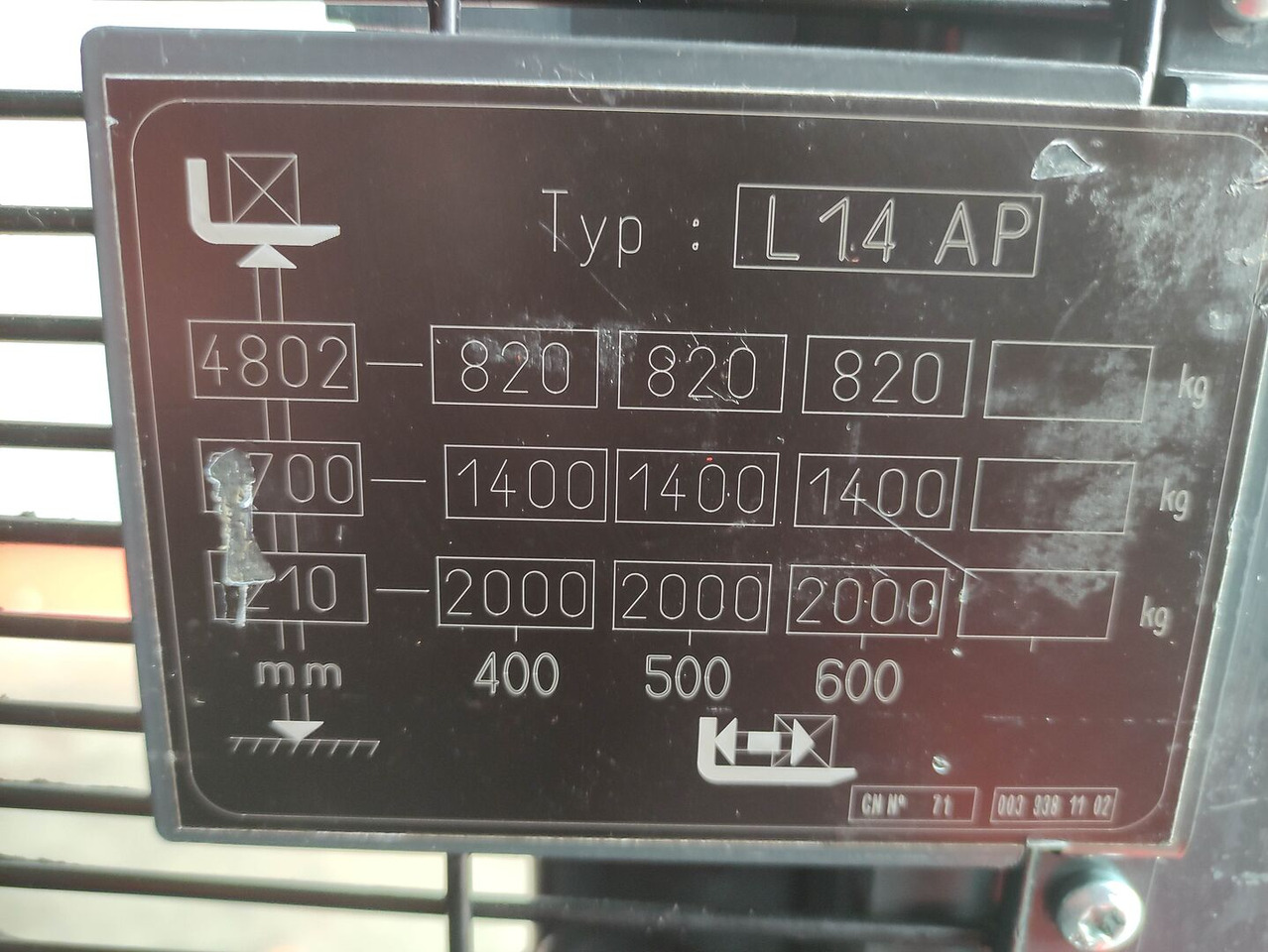 Hochhubwagen Linde L14 APi: das Bild 6