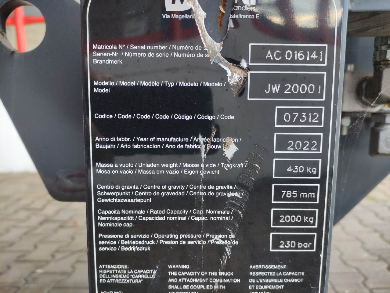 Magni JW2000 - Ausleger: das Bild 5 Magni JW2000 - Ausleger: das Bild 5