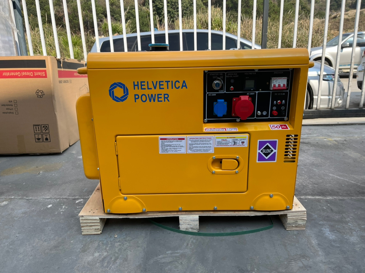 HELVETICA POWER 9KVA Dieselgenerator mit E-Start - Stromgenerator: das Bild 1 HELVETICA POWER 9KVA Dieselgenerator mit E-Start - Stromgenerator: das Bild 1