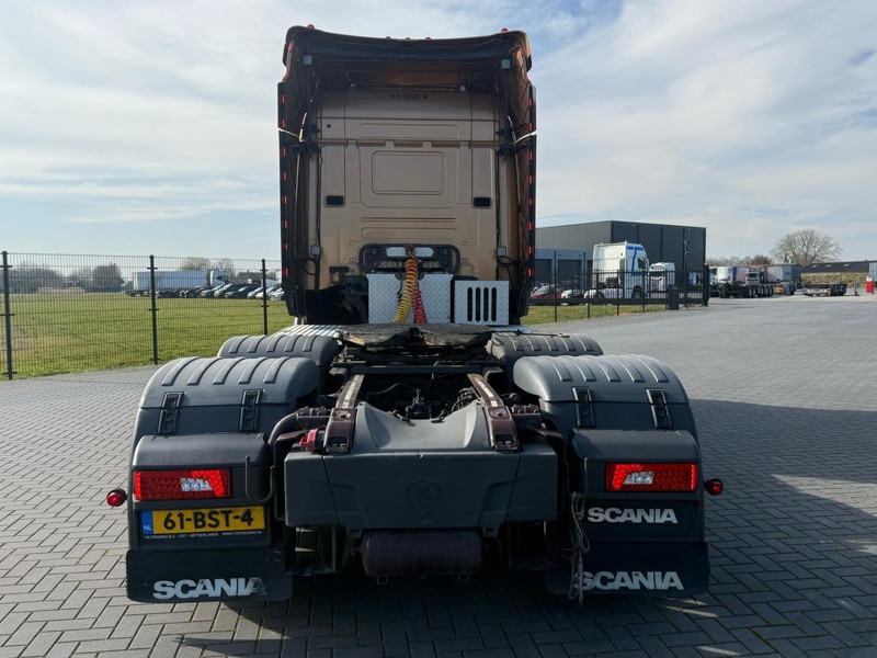 Sattelzugmaschine Scania R730 V8 V8, SHOWTRUCK VOLLUCHT, RETARDER,  HYDRAULIEK, BOOGIE, ALU WIELEN, LEER.: das Bild 13