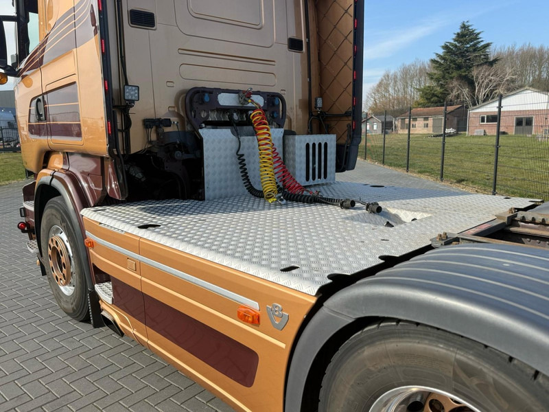 Sattelzugmaschine Scania R730 V8 V8, SHOWTRUCK VOLLUCHT, RETARDER,  HYDRAULIEK, BOOGIE, ALU WIELEN, LEER.: das Bild 12