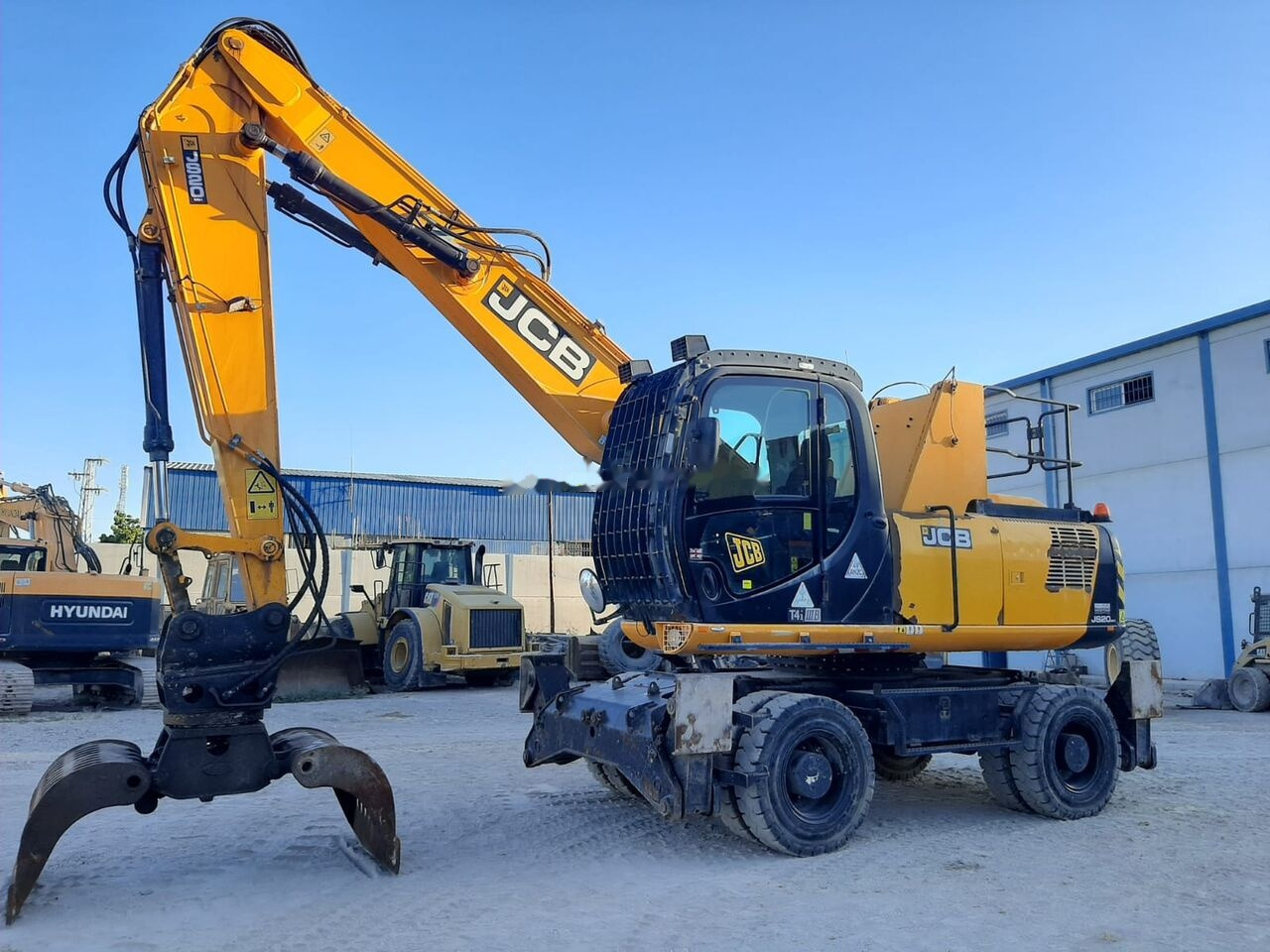 JCB JS 200 - Mobilbagger: das Bild 1 JCB JS 200 - Mobilbagger: das Bild 1