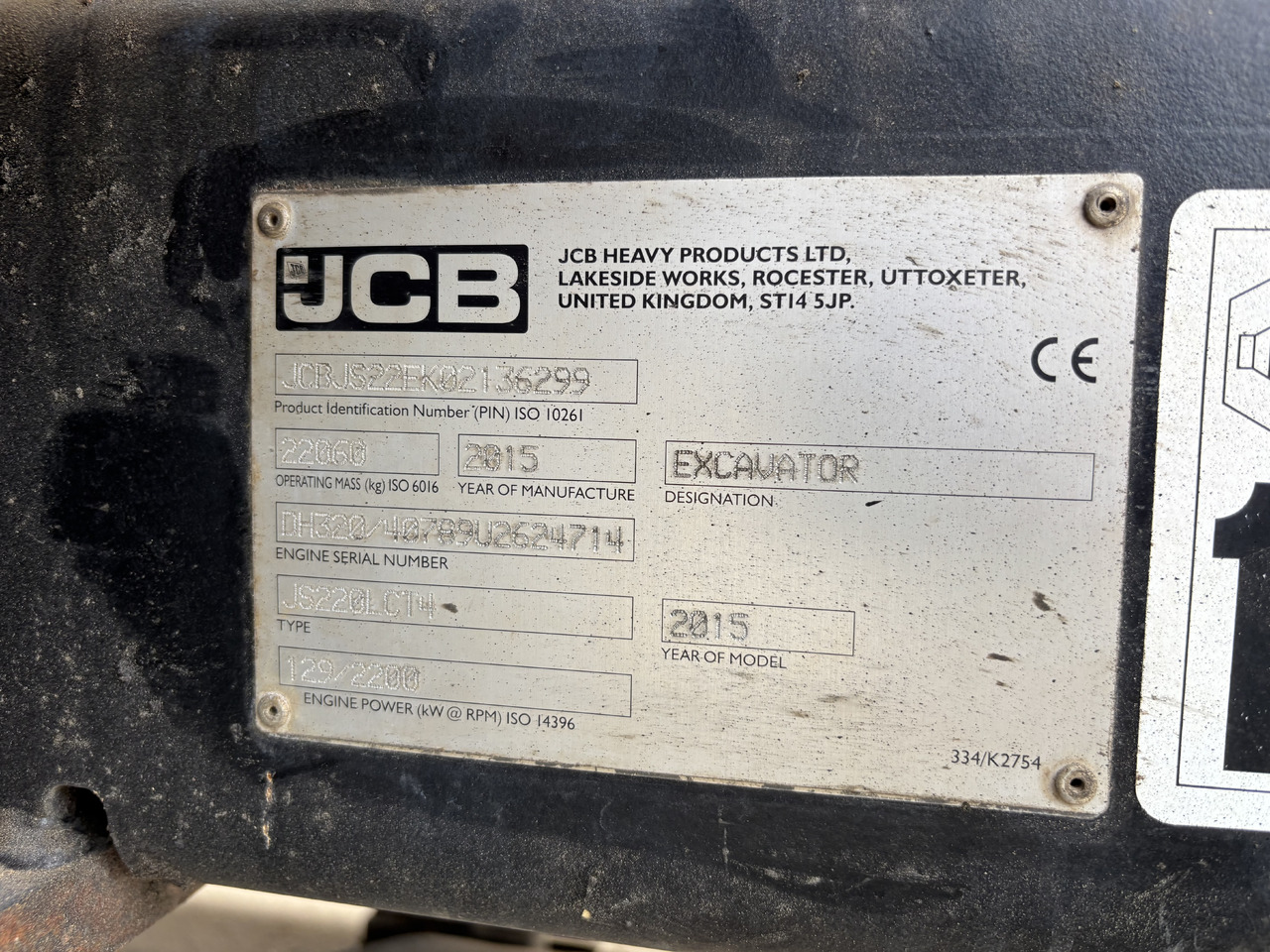 Kettenbagger JCB JS220LC: das Bild 15