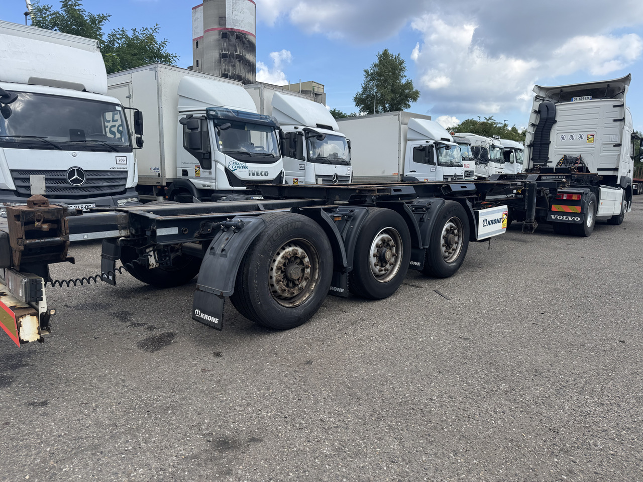 Krone - Container/ Wechselfahrgestell Auflieger: das Bild 3 Krone - Container/ Wechselfahrgestell Auflieger: das Bild 3