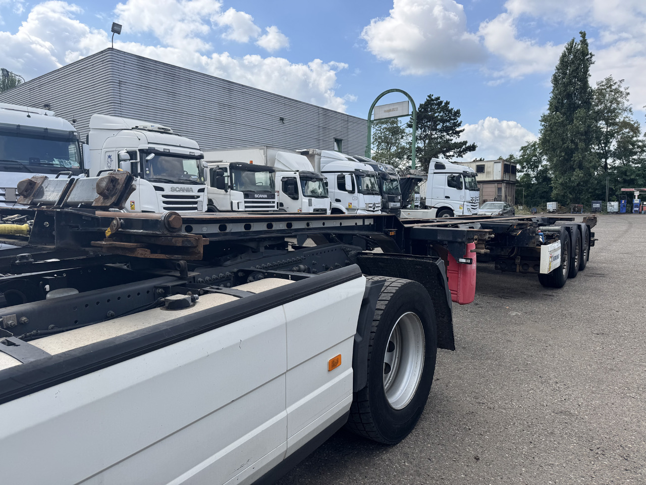 Krone - Container/ Wechselfahrgestell Auflieger: das Bild 2 Krone - Container/ Wechselfahrgestell Auflieger: das Bild 2