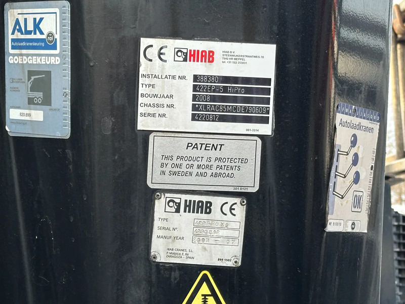 Pritsche LKW, Autokran DAF CF 85.360 8x2*6 HIAB 42T/m Crane *NL-Truck*: das Bild 18 Pritsche LKW, Autokran DAF CF 85.360 8x2*6 HIAB 42T/m Crane *NL-Truck*: das Bild 18