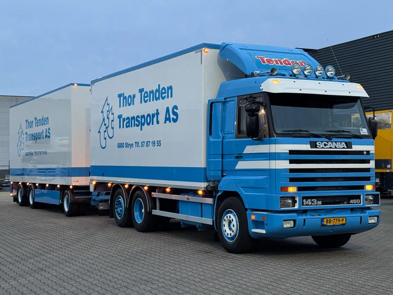 Scania 143M V8 450 6x2 Tenden Combi APK! - Koffer LKW: das Bild 1 Scania 143M V8 450 6x2 Tenden Combi APK! - Koffer LKW: das Bild 1