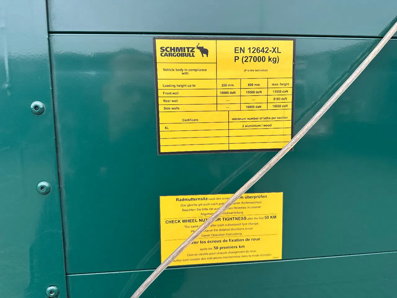 Planenauflieger Schmitz Cargobull Schuifzeil -Dak / Coil 9mtr / Rotos DISC / Apk!: das Bild 17