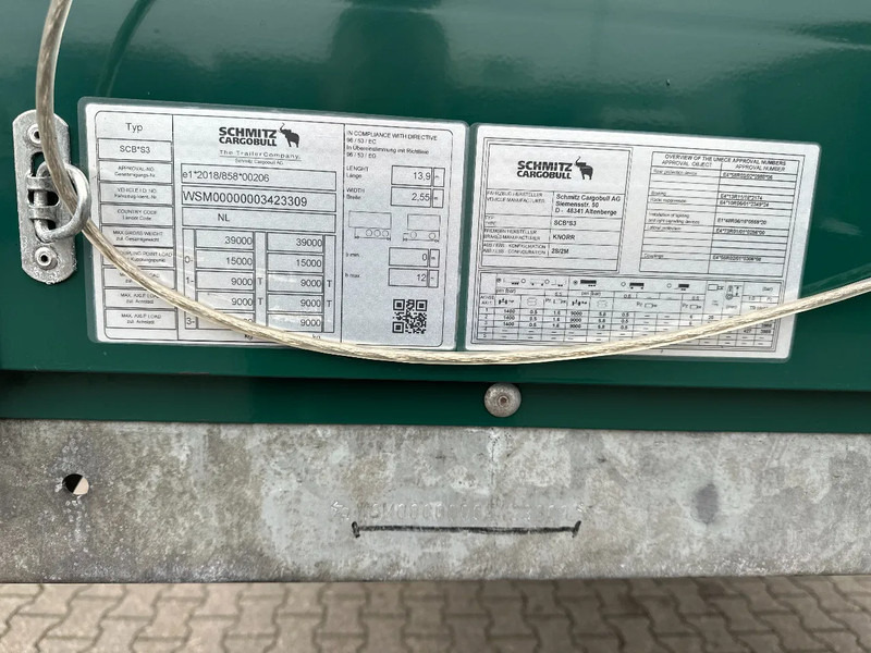 Planenauflieger Schmitz Cargobull Schuifzeil -Dak / Coil 9mtr / Rotos DISC / Apk!: das Bild 14