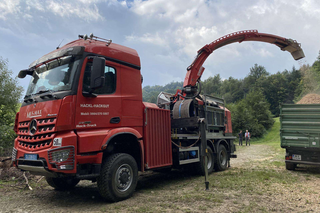 Mercedes MUSMAX WT11 NMV - Holzschredder, LKW: das Bild 4 Mercedes MUSMAX WT11 NMV - Holzschredder, LKW: das Bild 4