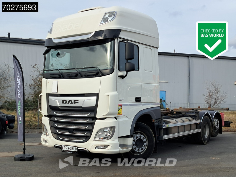 DAF XF 450 6X2 FAN SSC Retarder Lift-Lenkachse ACC Euro 6 - Containerwagen/ Wechselfahrgestell LKW: das Bild 1 DAF XF 450 6X2 FAN SSC Retarder Lift-Lenkachse ACC Euro 6 - Containerwagen/ Wechselfahrgestell LKW: das Bild 1