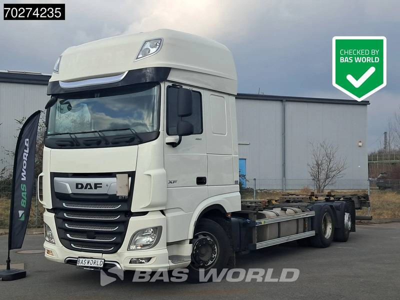 DAF XF 480 6X2 SSC FAN Retarder ACC Lift-Lenkachse LED Euro 6 - Containerwagen/ Wechselfahrgestell LKW: das Bild 1 DAF XF 480 6X2 SSC FAN Retarder ACC Lift-Lenkachse LED Euro 6 - Containerwagen/ Wechselfahrgestell LKW: das Bild 1