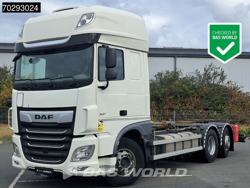 DAF XF 480 6X2 SSC FAN Retarder Lift-Lenkachse ACC LED Euro 6 - Containerwagen/ Wechselfahrgestell LKW: das Bild 1 DAF XF 480 6X2 SSC FAN Retarder Lift-Lenkachse ACC LED Euro 6 - Containerwagen/ Wechselfahrgestell LKW: das Bild 1