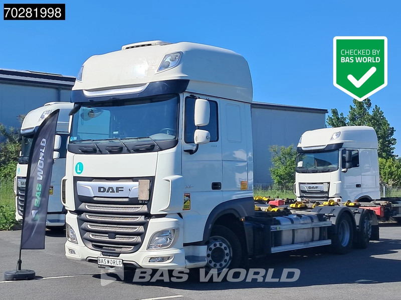DAF XF 480 6X2 SSC Retarder 2x Tanks Lift+Lenkachse Standklima ACC LED - Containerwagen/ Wechselfahrgestell LKW: das Bild 1 DAF XF 480 6X2 SSC Retarder 2x Tanks Lift+Lenkachse Standklima ACC LED - Containerwagen/ Wechselfahrgestell LKW: das Bild 1