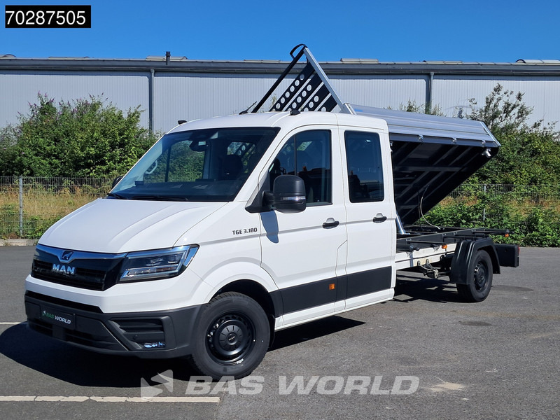 MAN TGE 3.180 Neu! Dreiseitenkipper Automatik 2025 Facelift 180PS AHK LED Klima Tempomat Navi ACC Euro6 Kieper 3m3 A/C Towbar Cruise control - Kipper Transporter: das Bild 2 MAN TGE 3.180 Neu! Dreiseitenkipper Automatik 2025 Facelift 180PS AHK LED Klima Tempomat Navi ACC Euro6 Kieper 3m3 A/C Towbar Cruise control - Kipper Transporter: das Bild 2