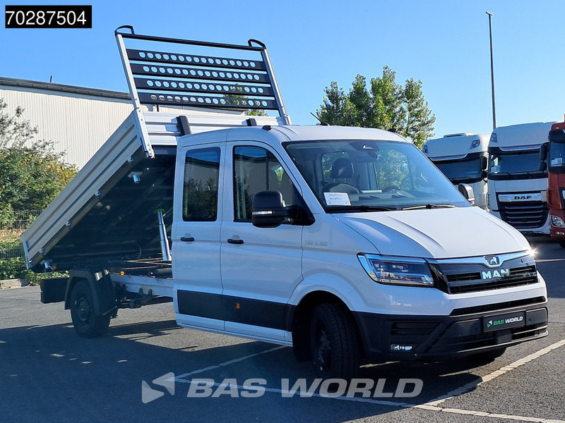 MAN TGE 3.180 Neu! Dreiseitenkipper Automatik 2025 Facelift 180PS AHK LED Klima Tempomat Navi ACC Euro6 Kieper 3m3 A/C Towbar Cruise control - Kipper Transporter: das Bild 3 MAN TGE 3.180 Neu! Dreiseitenkipper Automatik 2025 Facelift 180PS AHK LED Klima Tempomat Navi ACC Euro6 Kieper 3m3 A/C Towbar Cruise control - Kipper Transporter: das Bild 3