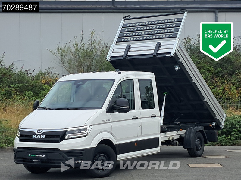 MAN TGE 3.180 Neu! Dreiseitenkipper Automatik 2025 Facelift 180PS AHK LED Klima Tempomat Navi ACC Euro6 Kieper 3m3 A/C Towbar Cruise control - Kipper Transporter: das Bild 1 MAN TGE 3.180 Neu! Dreiseitenkipper Automatik 2025 Facelift 180PS AHK LED Klima Tempomat Navi ACC Euro6 Kieper 3m3 A/C Towbar Cruise control - Kipper Transporter: das Bild 1