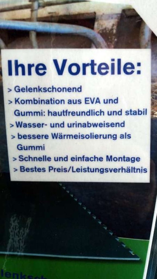 Grüter Grüne Matte 119x180cm (08914) - Fütterungstechnik: das Bild 5 Grüter Grüne Matte 119x180cm (08914) - Fütterungstechnik: das Bild 5