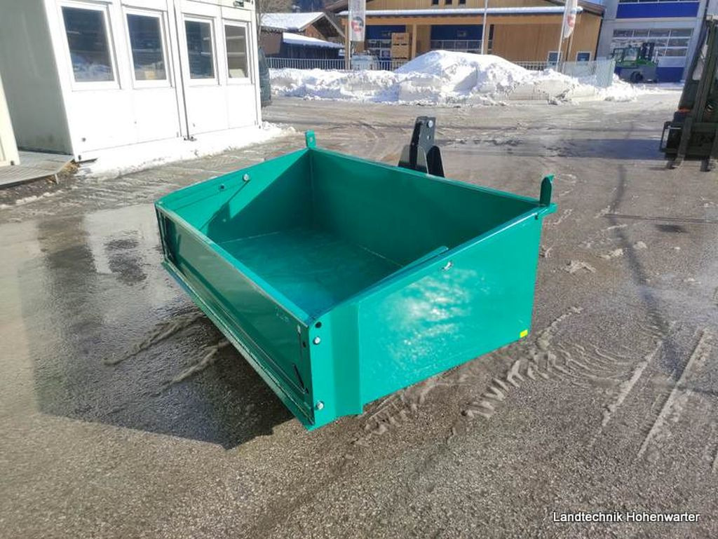 Stekro Kippmulde Hydraulisch 2,0m x 1,1m Dreipunkt und EURO-Aufnahme (14716) - Schaufel für Traktor: das Bild 2 Stekro Kippmulde Hydraulisch 2,0m x 1,1m Dreipunkt und EURO-Aufnahme (14716) - Schaufel für Traktor: das Bild 2