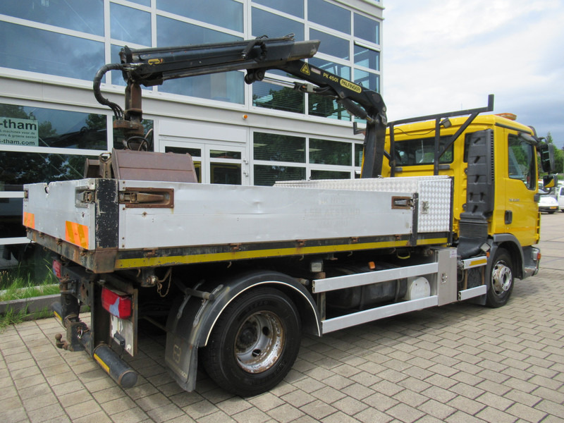 Kipper, Autokran MAN 12.220 4X2 BB EEV + Palfinger PK4501: das Bild 9