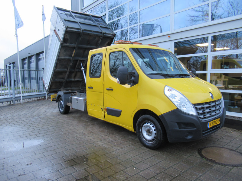 Kipper Transporter, Transporter mit Doppelkabine Renault Master T35 2.3 dCi 92KW L3 DOKA Dubbelcabine Kipper: das Bild 13