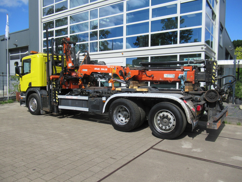 Scania P 340 B 6x2*4 VDL Haak - Kraan ATLAS 206.3E - Abrollkipper, Autokran: das Bild 5 Scania P 340 B 6x2*4 VDL Haak - Kraan ATLAS 206.3E - Abrollkipper, Autokran: das Bild 5
