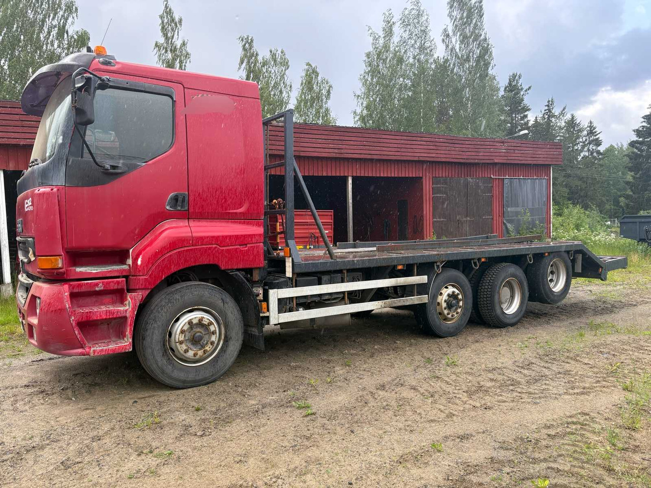 Autotransporter LKW Machine transporter Sisu E12M 11.9: das Bild 18