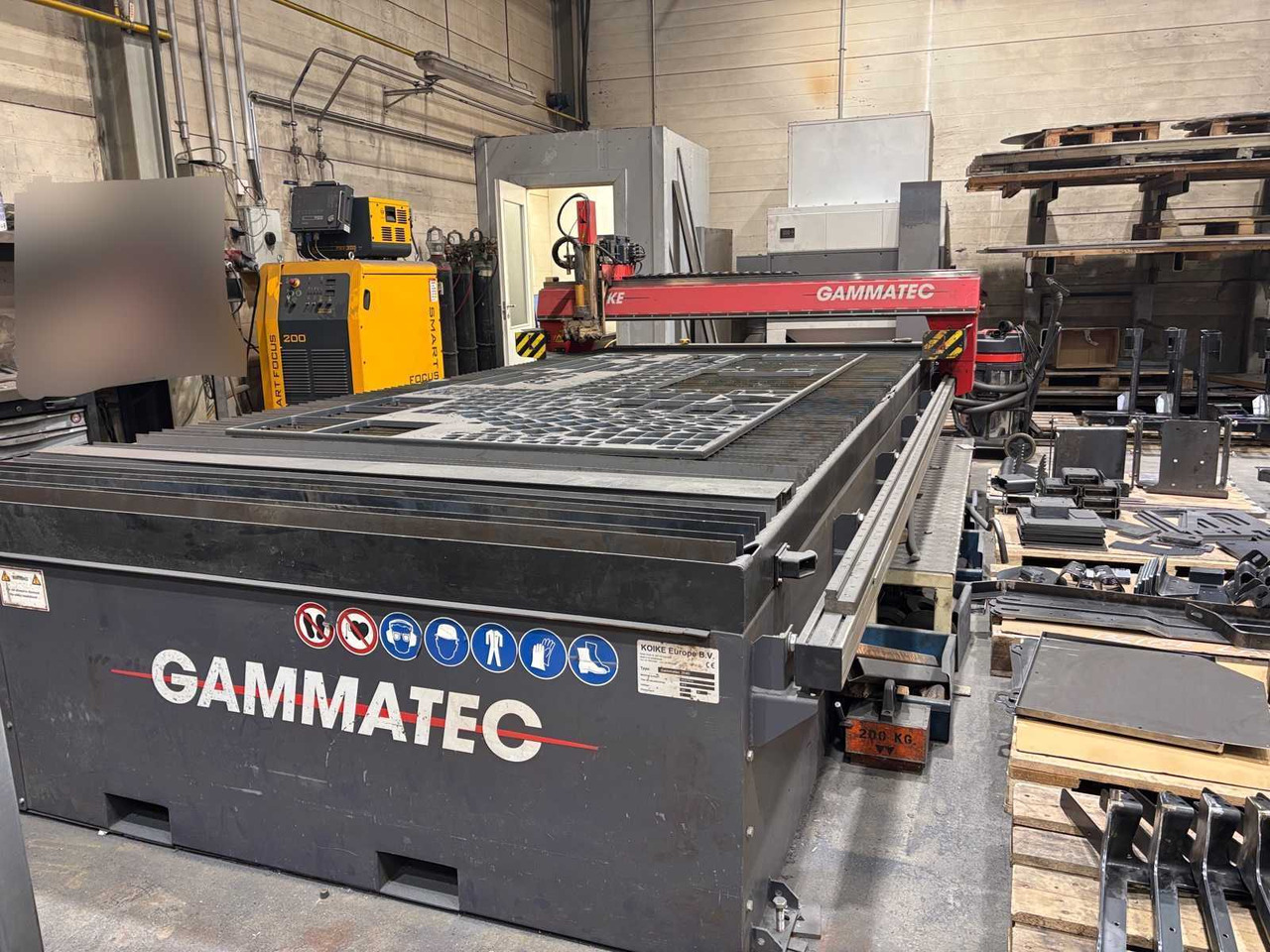 Plasma cutting machine Koike Gammatec GT 2040 - Metallbearbeitungsmaschine: das Bild 1 Plasma cutting machine Koike Gammatec GT 2040 - Metallbearbeitungsmaschine: das Bild 1