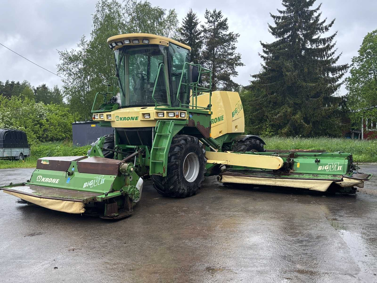 Ride-on mower Krone Big M 2 - Mähwerk: das Bild 1 Ride-on mower Krone Big M 2 - Mähwerk: das Bild 1
