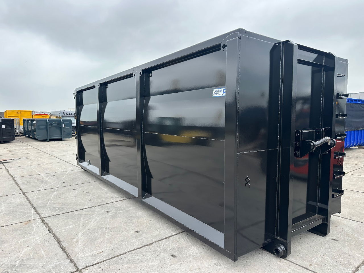 Alustahl 40 m3 hardox HB 450 containers - Abrollcontainer: das Bild 2 Alustahl 40 m3 hardox HB 450 containers - Abrollcontainer: das Bild 2