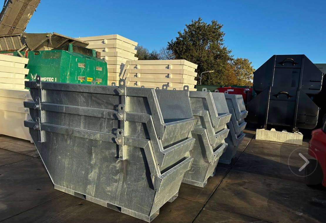 Sidalco 2 m3 gegalvaniseerd - Absetzcontainer: das Bild 2 Sidalco 2 m3 gegalvaniseerd - Absetzcontainer: das Bild 2