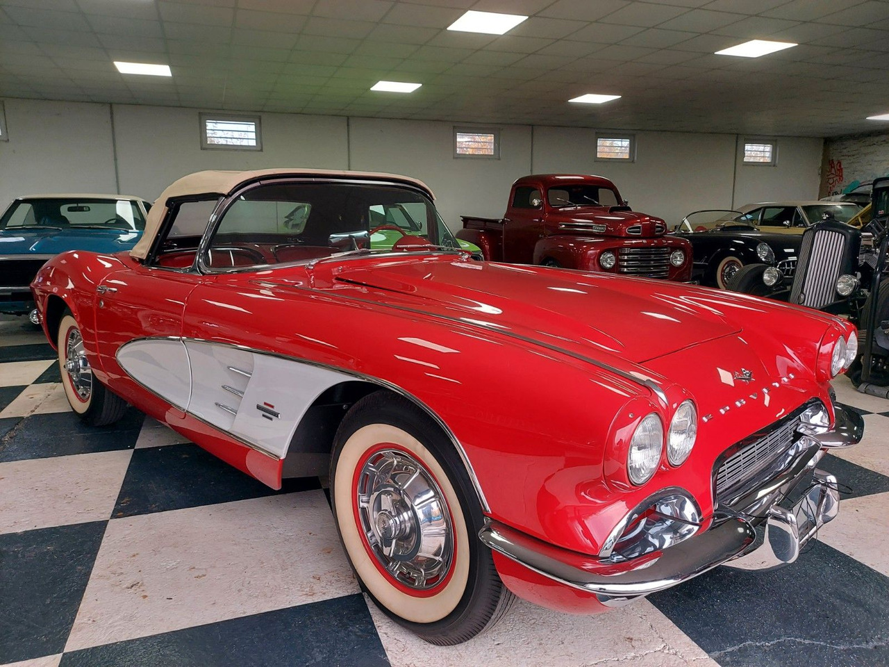 Corvette C1 Corvette H -Zulassung - Cabrio: das Bild 4 Corvette C1 Corvette H -Zulassung - Cabrio: das Bild 4