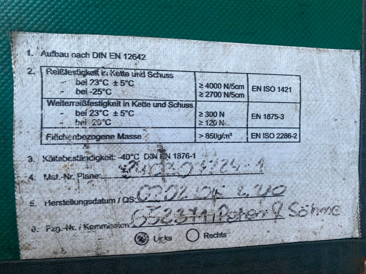 Krone WP 7.7. LS5-CS Wechselbrücke 7,82m - Container/ Wechselfahrgestell Auflieger: das Bild 5 Krone WP 7.7. LS5-CS Wechselbrücke 7,82m - Container/ Wechselfahrgestell Auflieger: das Bild 5