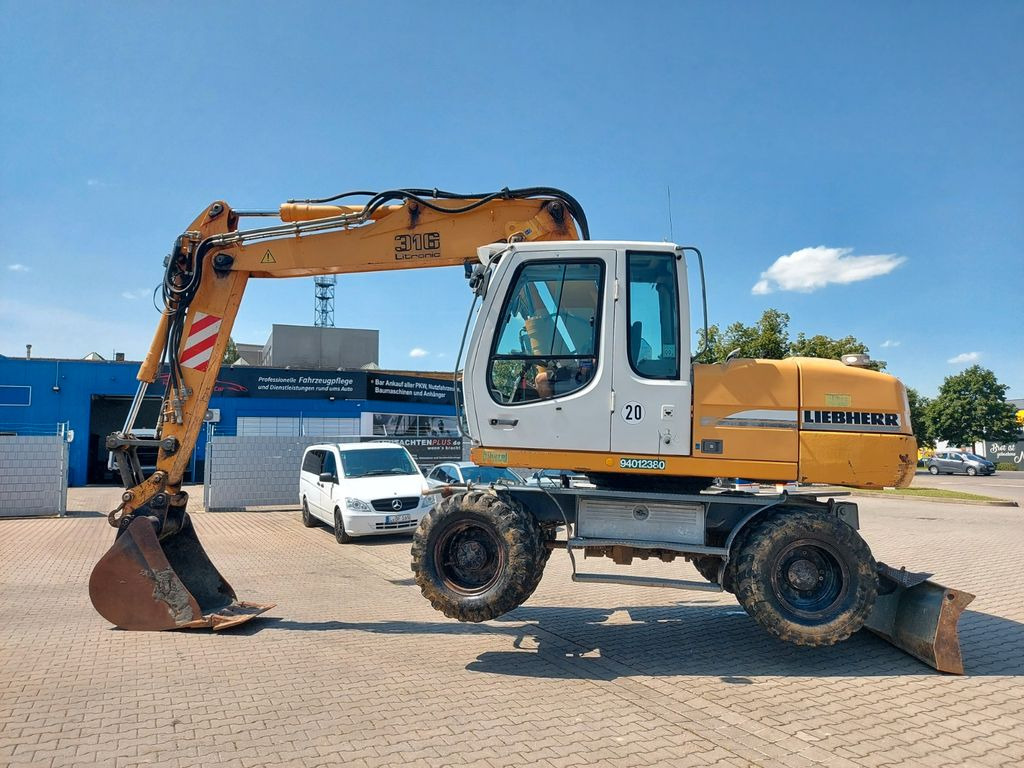 Liebherr A 316 LITRONIC TL + 2005 DEUTZ 13400 STD. - Mobilbagger: das Bild 2 Liebherr A 316 LITRONIC TL + 2005 DEUTZ 13400 STD. - Mobilbagger: das Bild 2