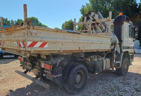 Mercedes-Benz ACTROS 1831 4X4 KRAN MEILER ALLRAD ATLAS KRAN - Kipper, Autokran: das Bild 4 Mercedes-Benz ACTROS 1831 4X4 KRAN MEILER ALLRAD ATLAS KRAN - Kipper, Autokran: das Bild 4