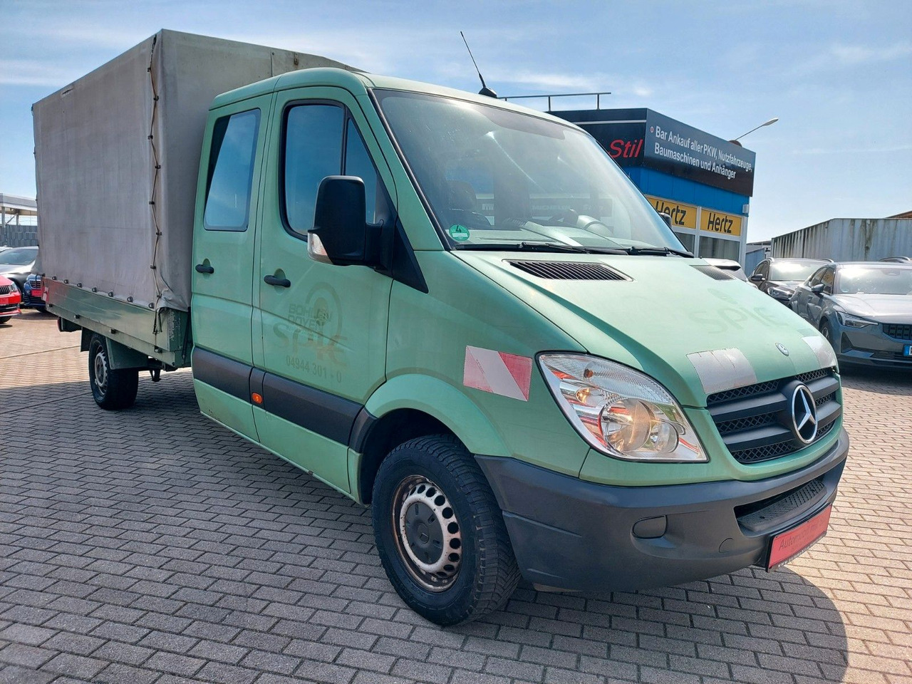 Mercedes-Benz Sprinter II Pritsche/DoKa 313 CDI KLIMA 7 SITZE - Planen Transporter, Transporter mit Doppelkabine: das Bild 1 Mercedes-Benz Sprinter II Pritsche/DoKa 313 CDI KLIMA 7 SITZE - Planen Transporter, Transporter mit Doppelkabine: das Bild 1