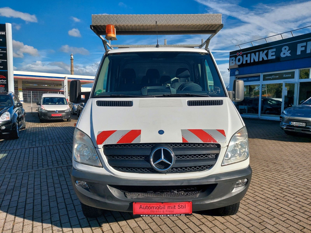 Mercedes-Benz Sprinter II Pritsche DoKa 516 4X4 Plane 6 Sitze - Planen Transporter, Transporter mit Doppelkabine: das Bild 2 Mercedes-Benz Sprinter II Pritsche DoKa 516 4X4 Plane 6 Sitze - Planen Transporter, Transporter mit Doppelkabine: das Bild 2