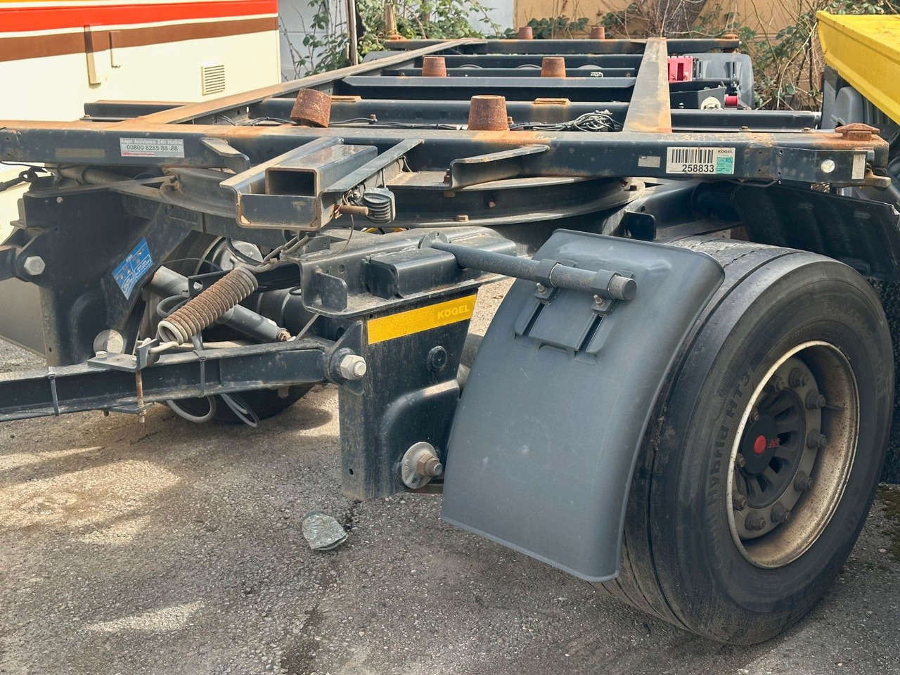 Kögel AW 18 - 19,5"-Lafette,Anhänger BDF,ATL Container - Container/ Wechselfahrgestell Anhänger: das Bild 1 Kögel AW 18 - 19,5"-Lafette,Anhänger BDF,ATL Container - Container/ Wechselfahrgestell Anhänger: das Bild 1